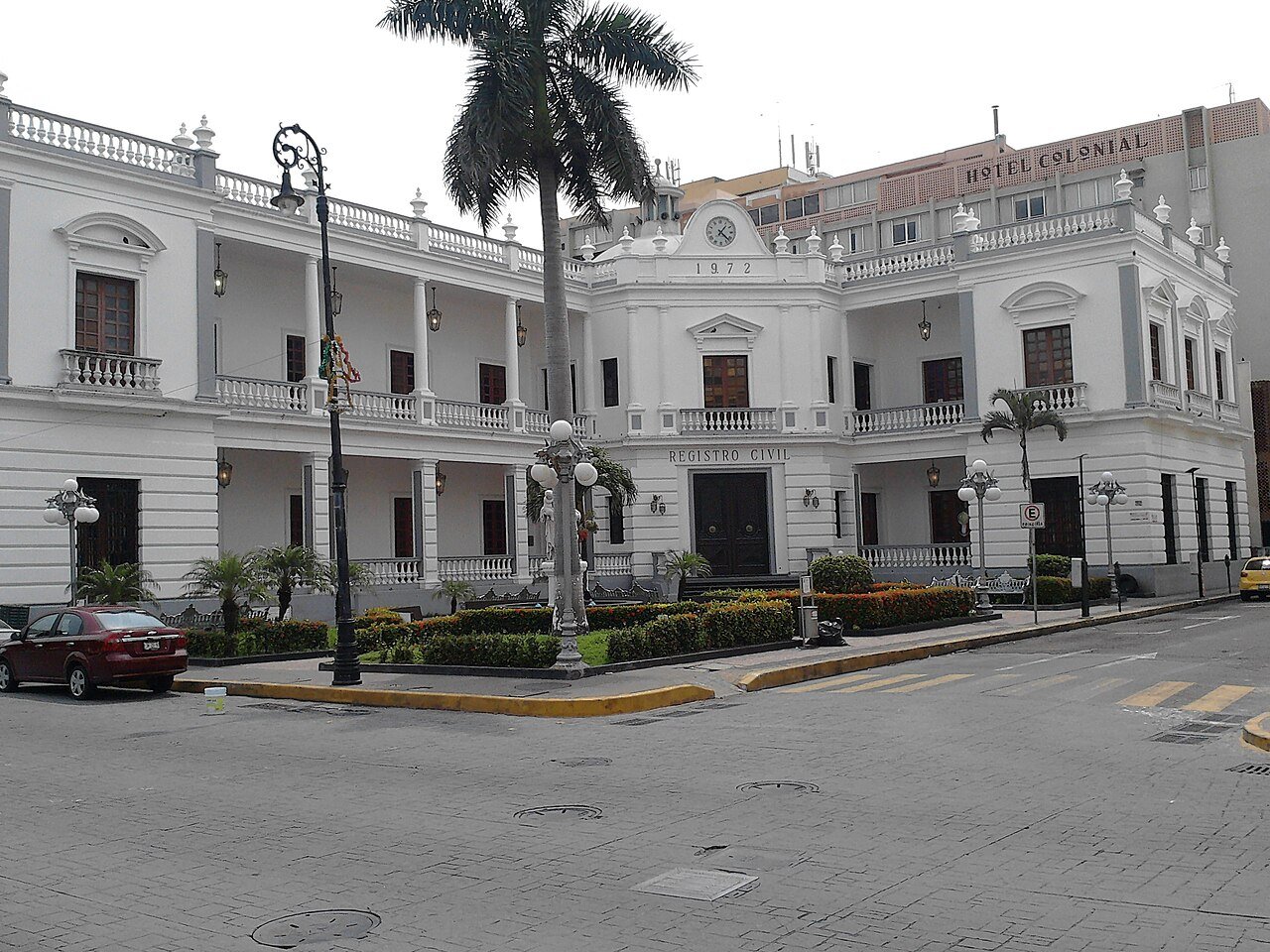 Fachada del edificio del Registro Civil en Veracruz, México, donde se tramitan actas civiles